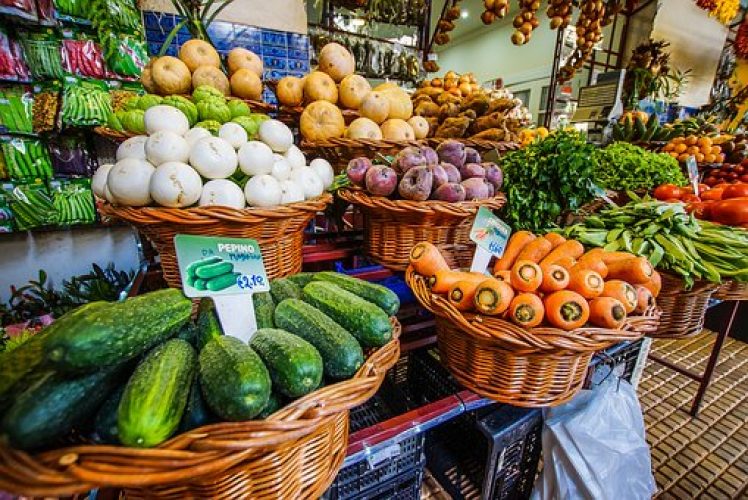 Gemüse Markt Körbe Pixabay